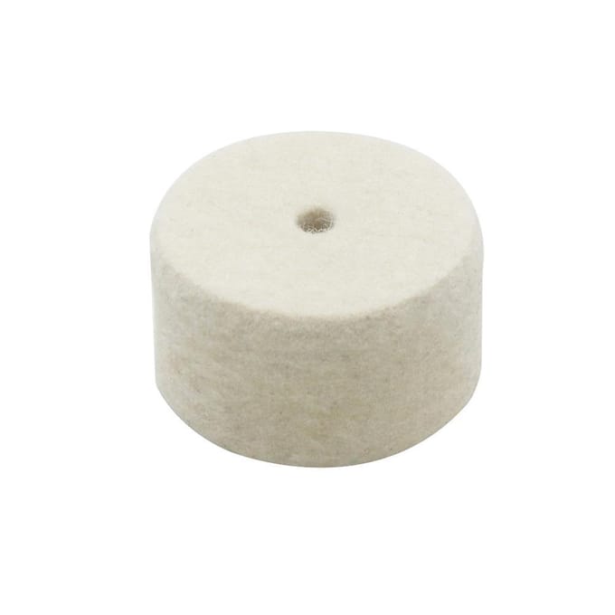 Hoge Kwaliteit Vilt Pad voor Bassdrum Pedaal Beater Percussie Instrument Accessoires white
