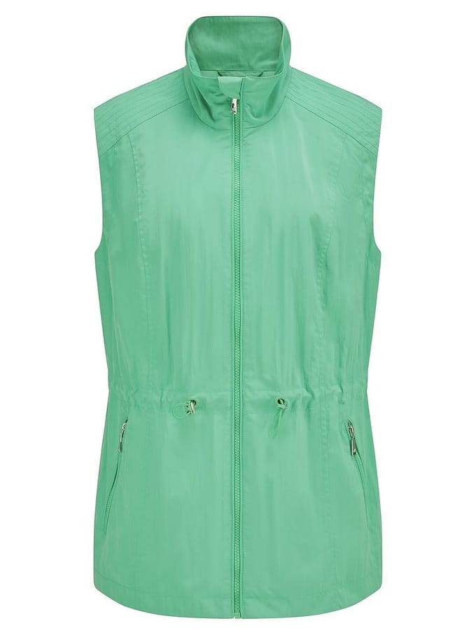 Lichte bodywarmer Van Emilia Lay groen