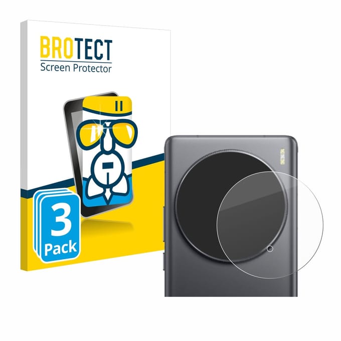 Screenprotector 3 Stuks voor Vivo X100 Ultra (ALLEEN Camera Lens) Beschermglas transparant