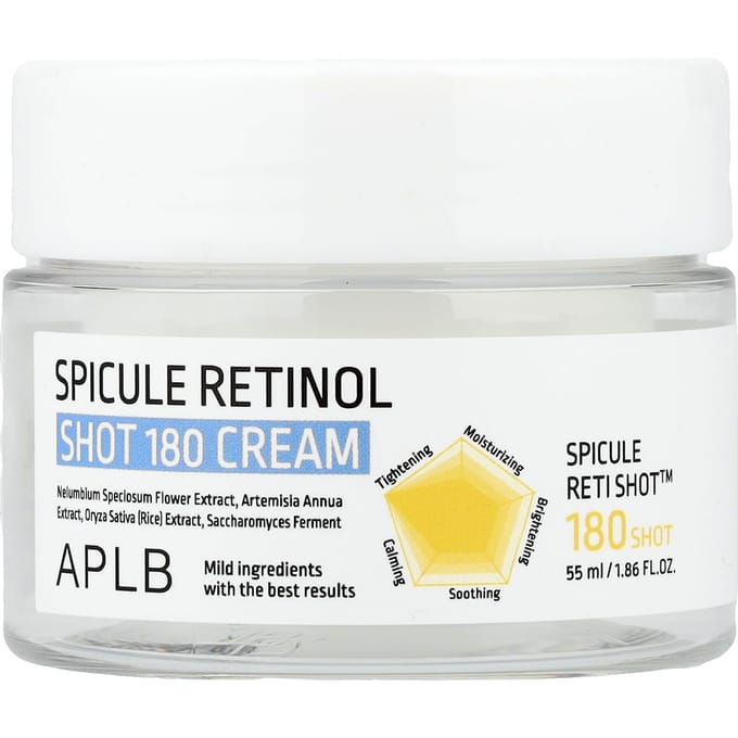 APLB, Spicule Retinol Shot 180 Crème, 55ml (1,86 fl oz) white