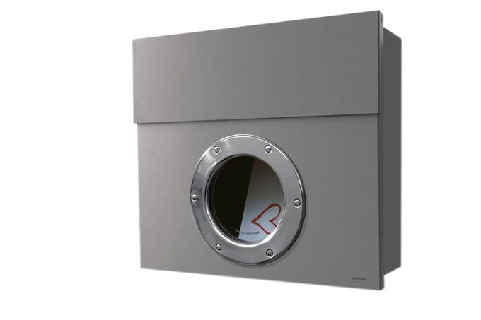 Radius - Letterman brievenbus 1 - zilver