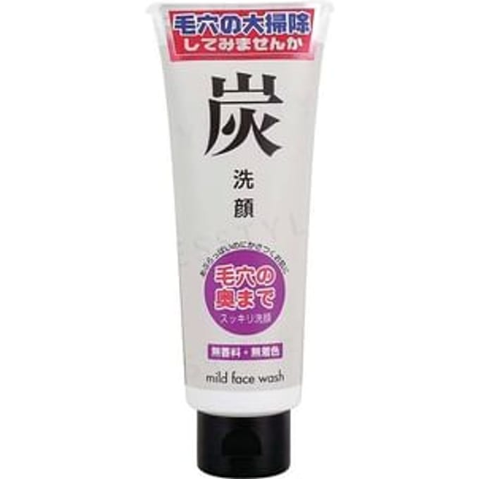Tabibijin - Charcoal Mild Face Wash 120g