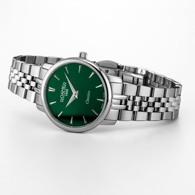 Roamer 971857 41 75 50 - Horloge - Roestvrij staal - Zilver - 30 mm