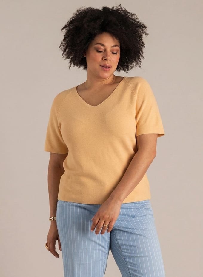 YEST CURVE YCNadin Tops - Peach Skin - maat X-0(44)