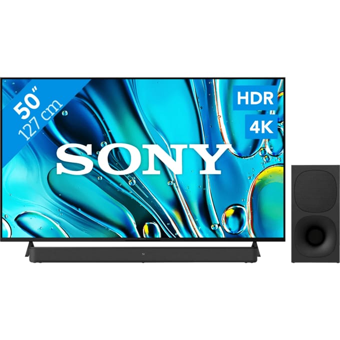 Sony Bravia 3 50" 4K Led (2025) + Sony HT-S400