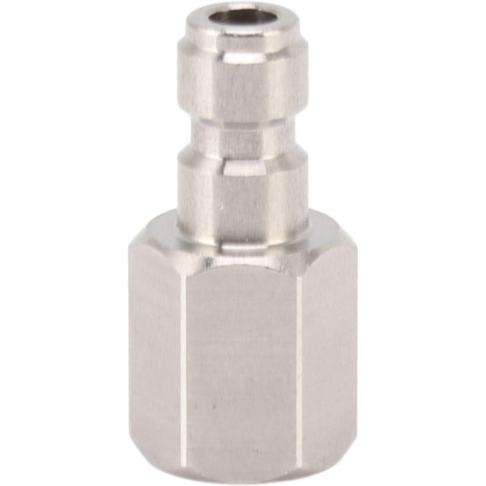 1/8 Inch Bspp Binnendraad Fitting 304 Roestvrij Staal Rechte Koppeling Adapter voor CO2 white