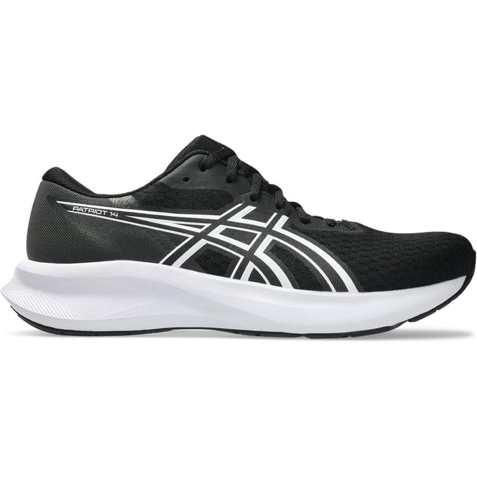 ASICS Patriot 14 Neutrale schoen Heren-zwart, wit