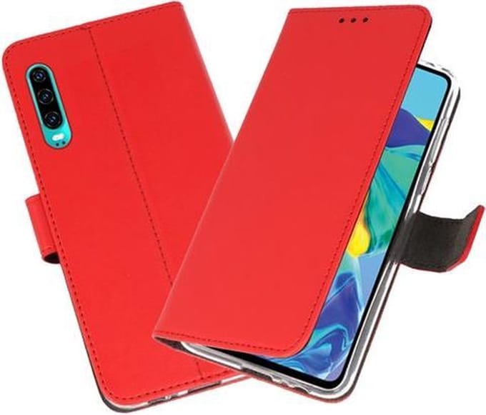 Bestcases Pasjeshouder Telefoonhoesje Huawei P30 - Rood