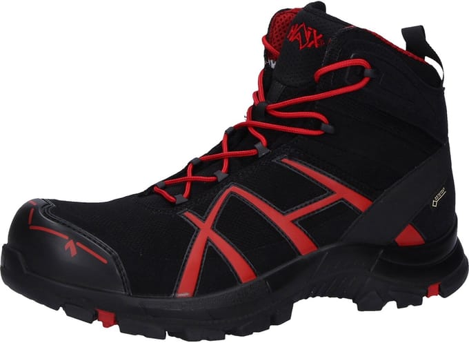 HAIX Veiligheidsschoenen Black Eagle Safety 40.1 midden zwart/rood