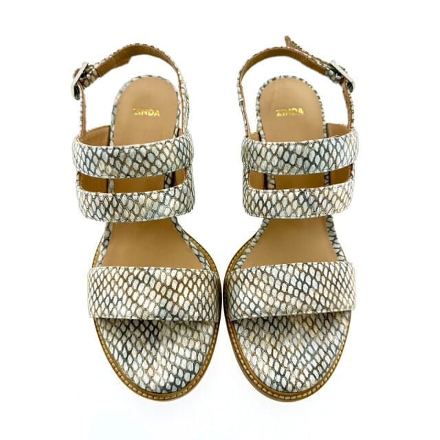 Zinda 3499 pump beige / combi, 38 / 5
