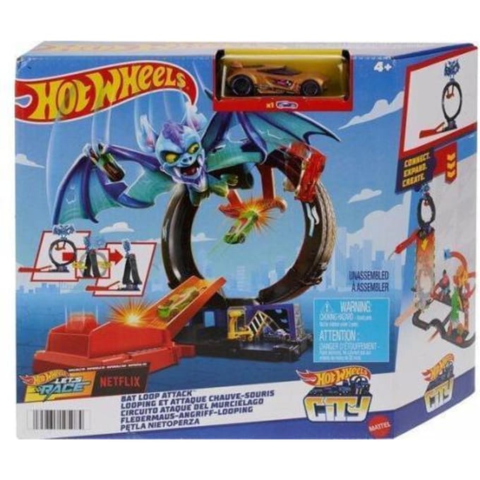Hot Wheels City - Vleermuisaanval Looping