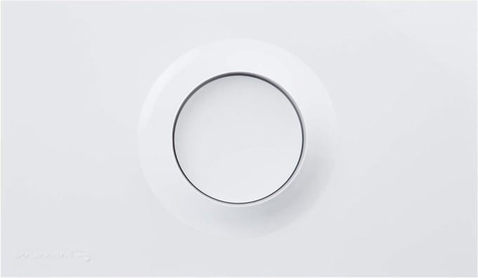 Witte Plaat - Bedieningsplaat - Toilet Onderhoud - Complete Set - One Size - Veelkleurig