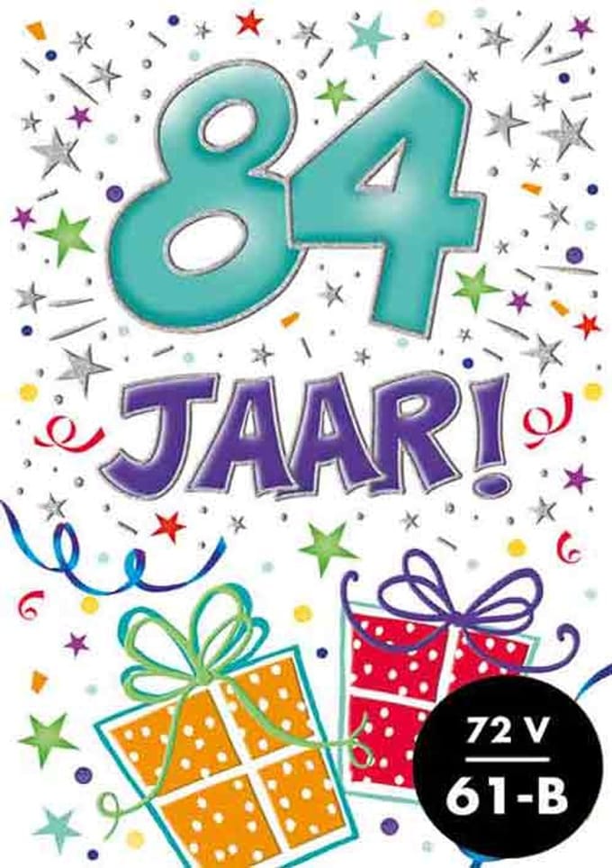 Kaart - That funny age - 84 jaar - TFA105