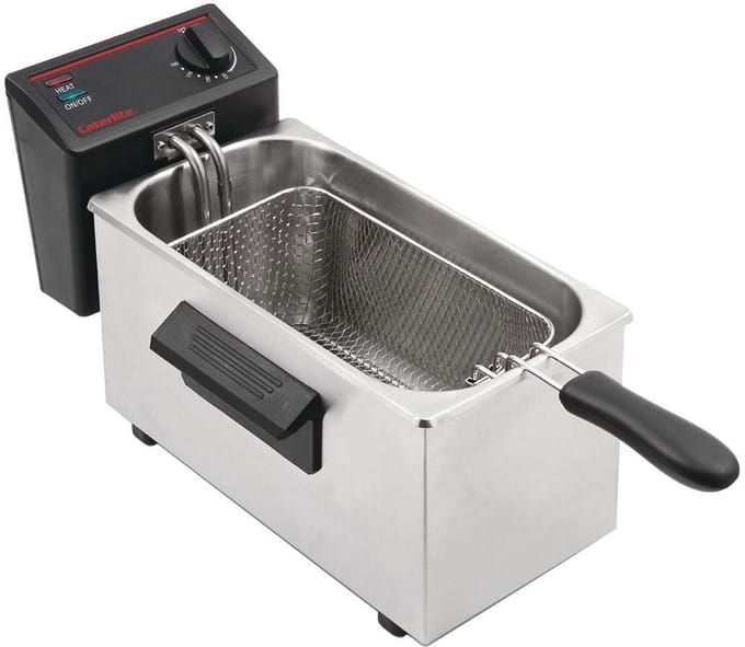 Friteuse met Lichtbelasting - 3,5L Capaciteit