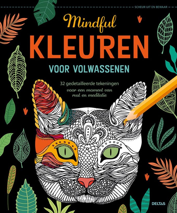 Mindful kleuren voor volwassenen