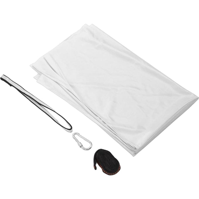 Kinderhangmat Polyester Rekbaar Comfortabel Kinderen Sensorische Lucht Yoga Hangmat voor Binnen en white