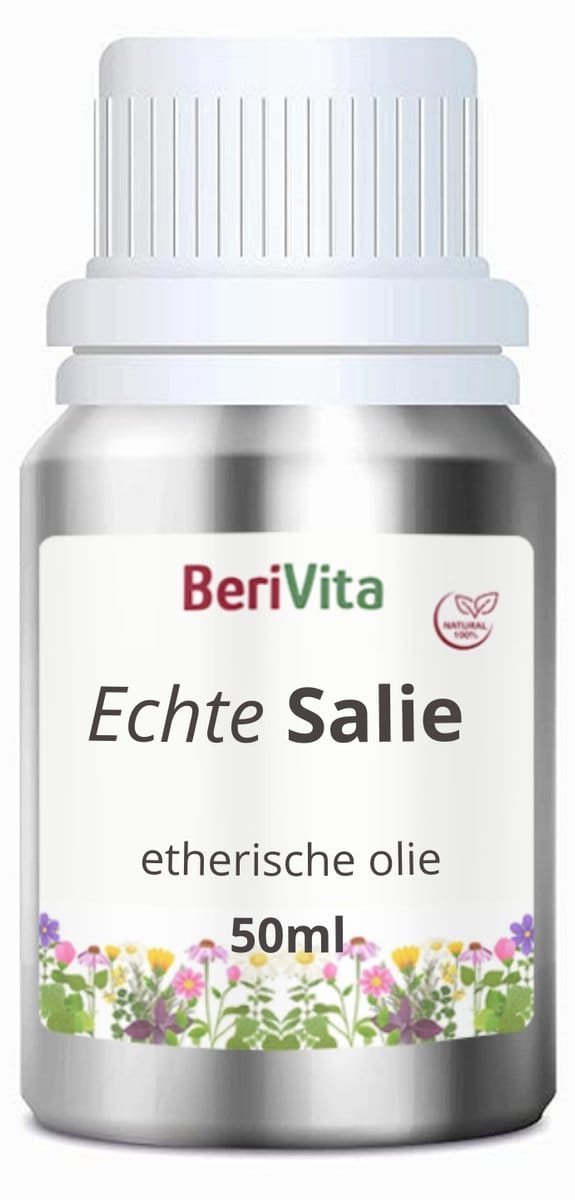 Salie Olie 50ml - Pure Etherische Sage Oil van Salie Plant