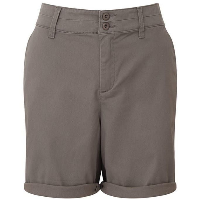 Asquith & Fox Dames/Dames Chino Lichtgewicht Shorts (Leisteen)
