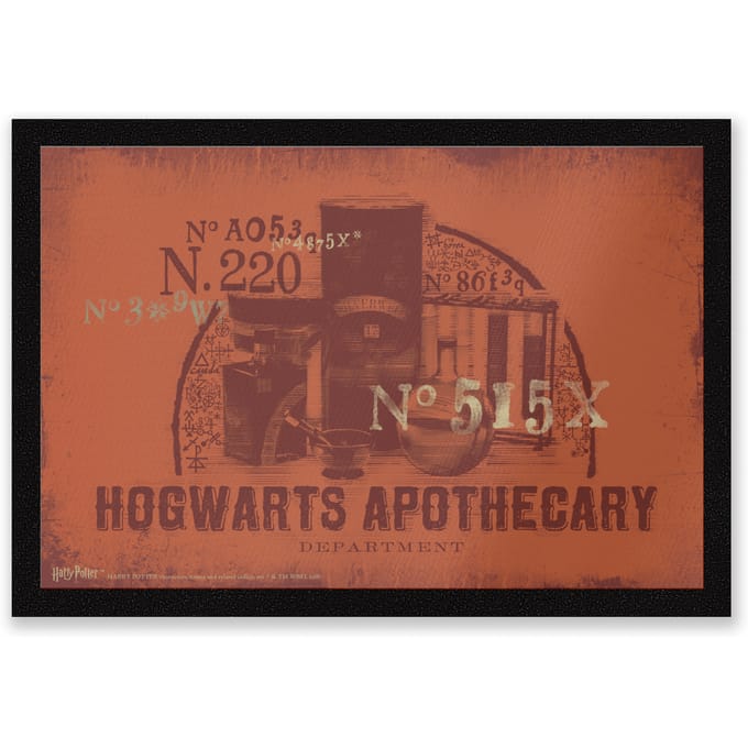 Harry Potter Hogwarts Apothecary mat