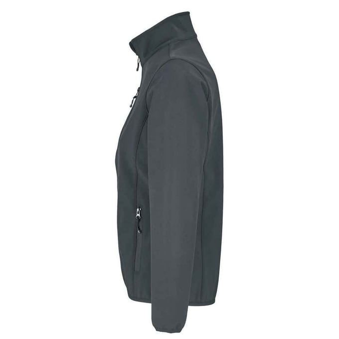 SOLS Dames/Dames Falcon Softshell gerecyclede Soft Shell jas (Houtskool)