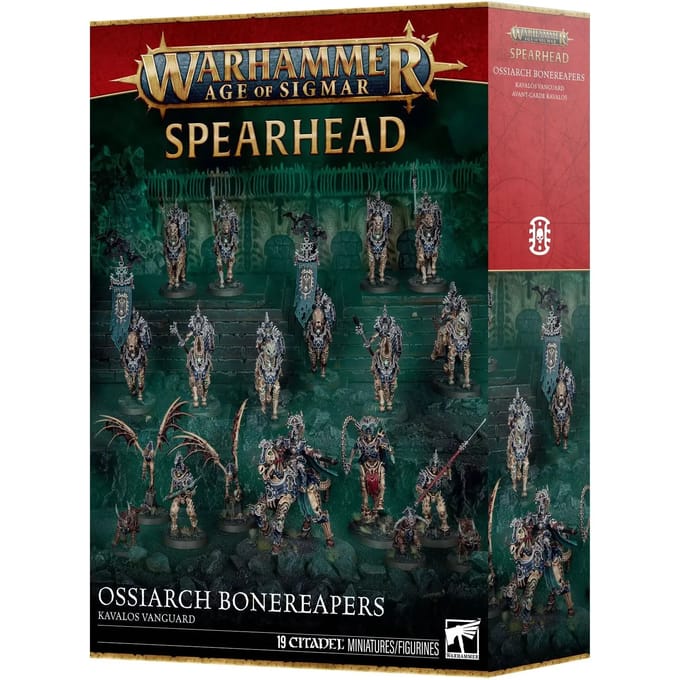 Beeldjes Games Workshop Warhammer AoS - Spearhead Ossiarch Bonereapers Avant-Guarde Kavalos (2026)