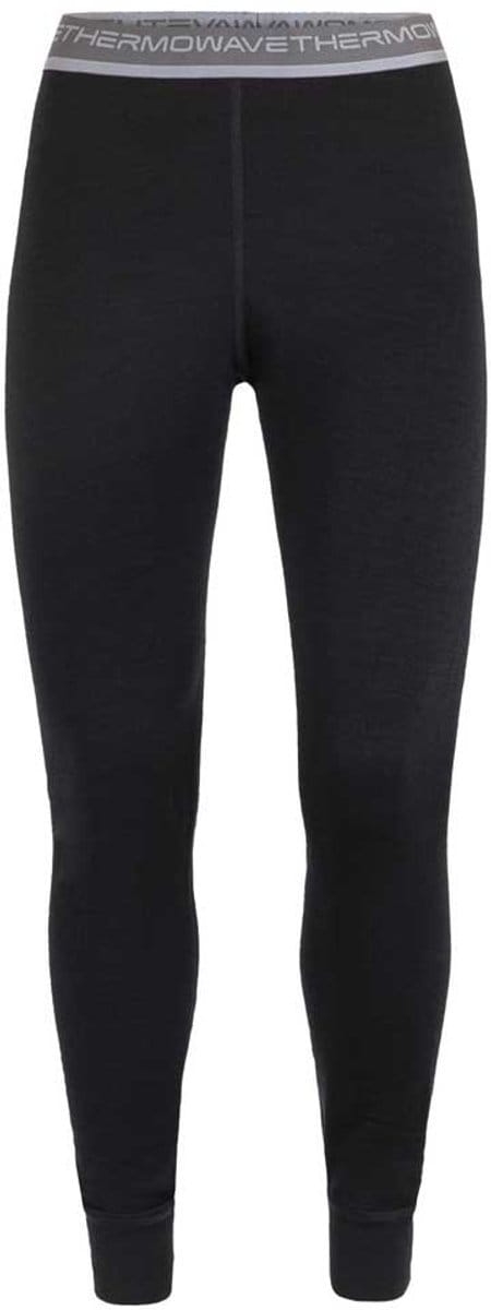 Thermowave Merino Arctic Basislaagbroek Zwart 2XL Vrouw