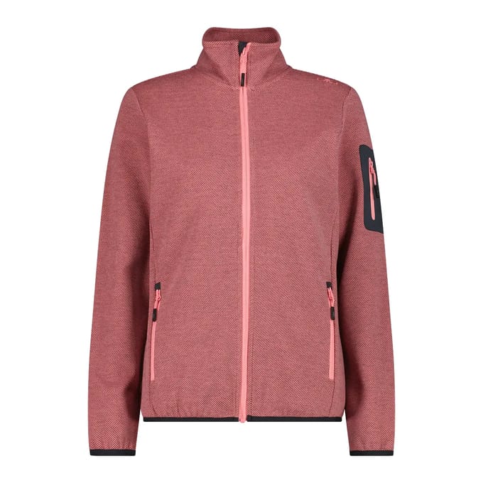 Damesfleece met rits CMP Knit-Tech
