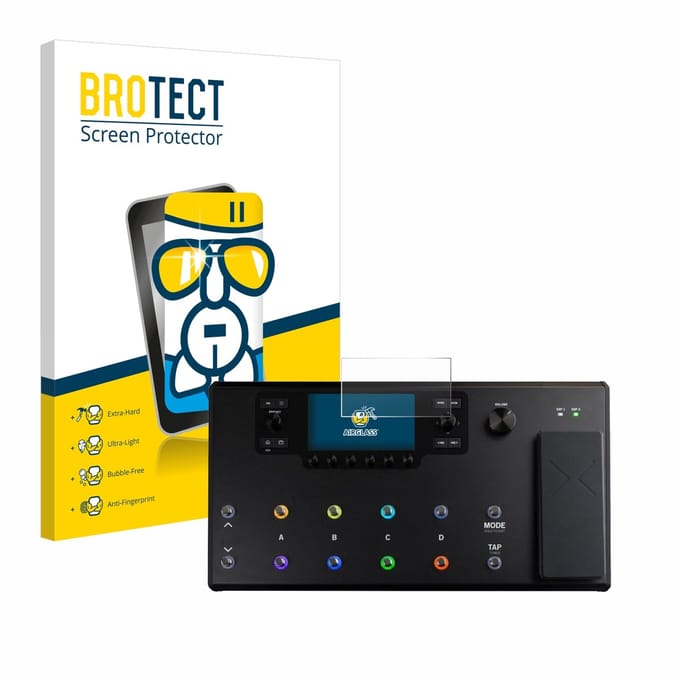 Screenprotector voor Line 6 Helix LT Beschermglas transparant