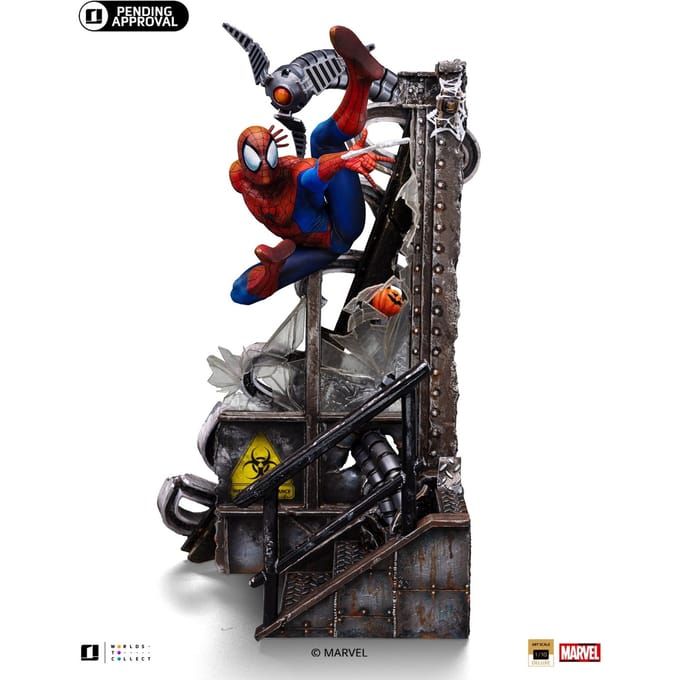 Iron Studios Marvel Comic Spider-Man (10Th Anniversary) Art Scale 1/10 Statue