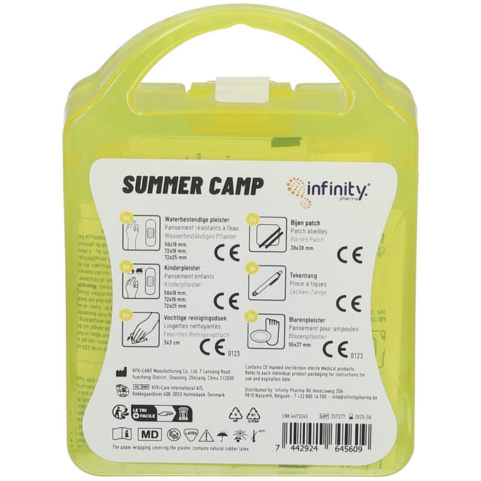 INFINITY PHARMA First Aid & Care Kit Summer Camp 1 Combinatieverpakking