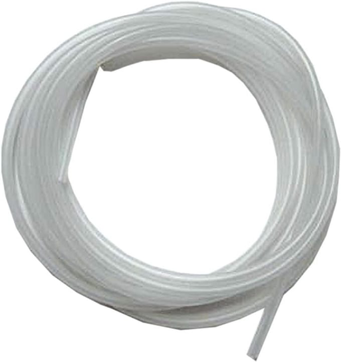 Transparante siliconenslang 1 mm dik en 1 meter lang