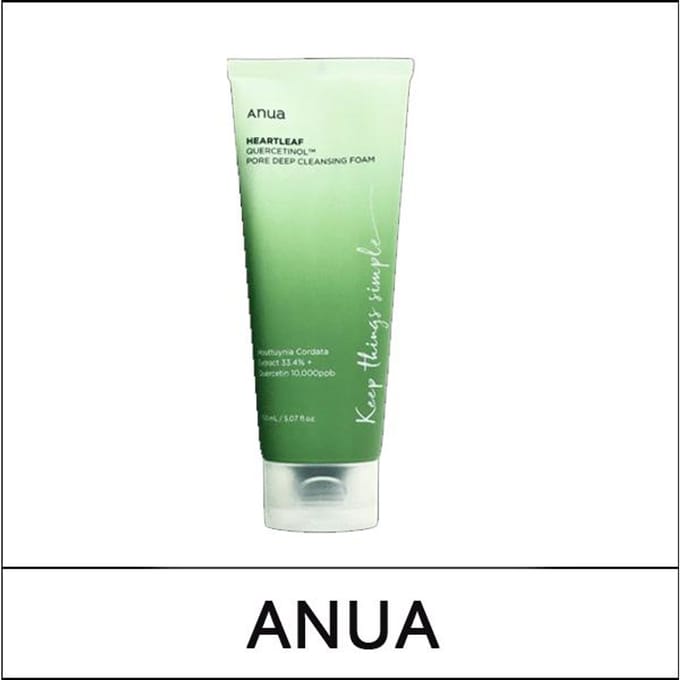 Anua Heartleaf Quercetinol Pore Deep Cleansing Foam 150ml