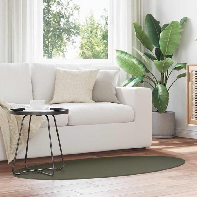 vidaXL - Tapijt - HUARTE - Bosgroen - 80 - x - 150 - cm - 100% - Polyester