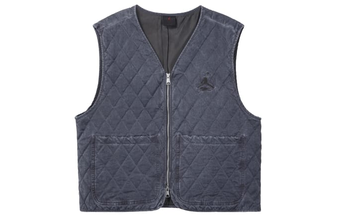Jordan Flight Heritage Vest Heren Zwart M gray