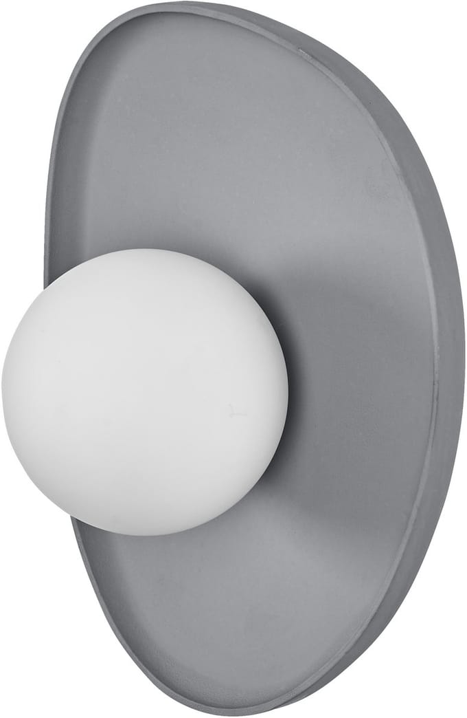 OSRAM Decor Nest decoratieve wandlamp van beton, met G9 fitting, IP20, grijs