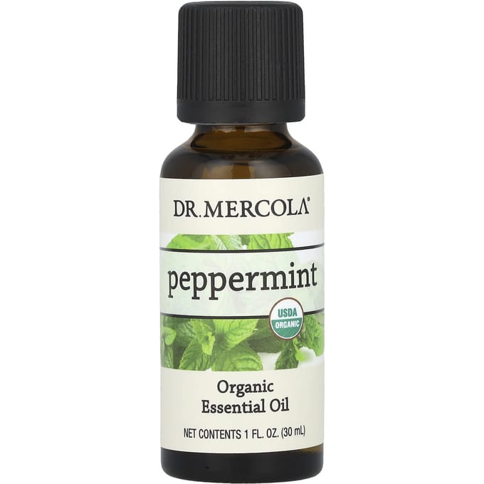 Dr. Mercola, Organic Essential Oil, Peppermint, 30 Ml (1 Fl Oz)