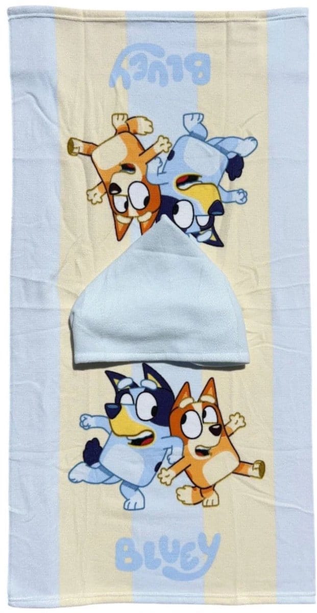 Bluey poncho