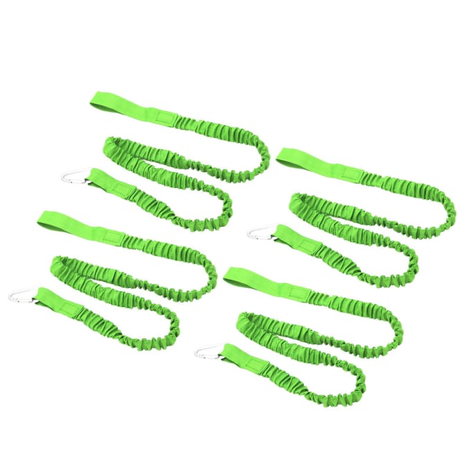 4PCS Longe de Canne de Kayak Élastique Anti-Perte Nylon Laisse de Pagaie de Canoë Corde de Sécurité pour Surf Rafting
