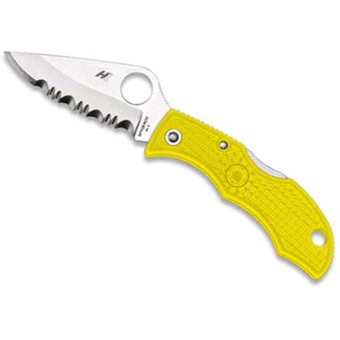 Spyderco Zakmes Ladybug 3 Lightweight Salt Yellow H-1 SE