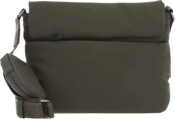 JOST Schoudertas Falun Flap Shoulder Bag Olive Olijfgroen