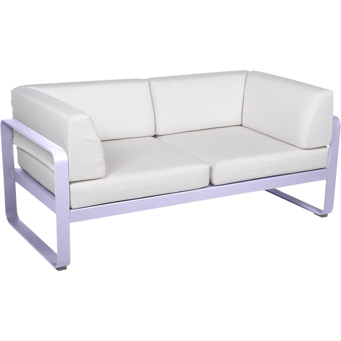 Fermob BELLEVIE club sofa 2 zits - D1 Marshmallow - 81 witgrijs