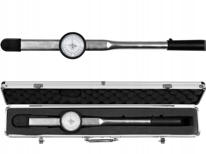 Yato momentsleutel 1/2" 0-300Nm met wijzerplaat