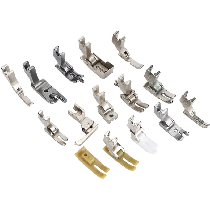 Persvoet Multifunctioneel Lockstitch Naaimachine Accessoires Vervanging met Schroeven gray