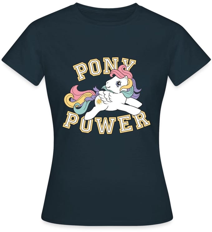 My Little Pony Retro Pony Power Statement T-Shirt Dames