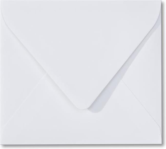 Envelop 12,5 x 14 Wit, 100 stuks