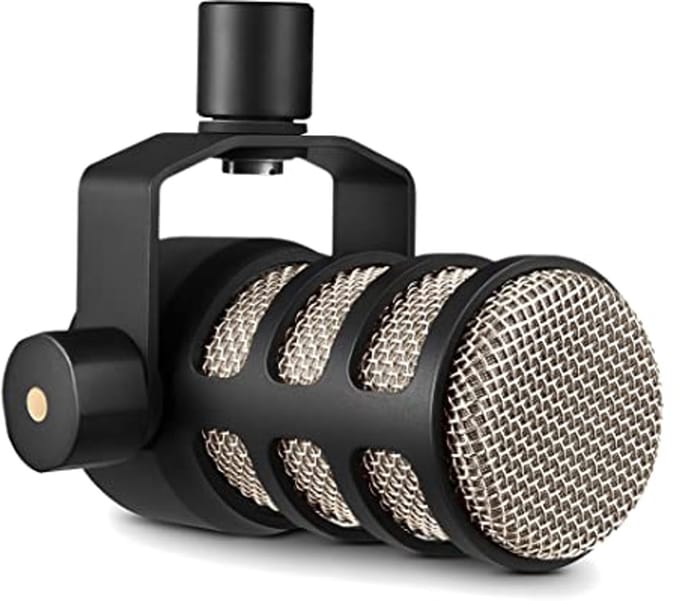 Statief Spraakmicrofoon Rode PODMIC Zendmethode:Kabelgebonden Incl. windkap