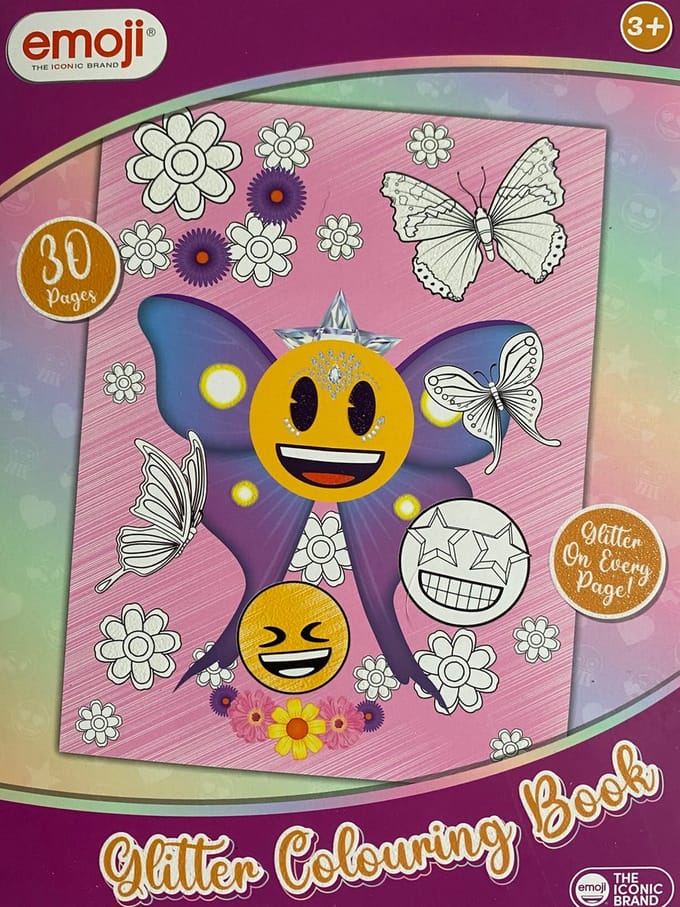 Emoji a5, kleurblok, 30 paginas