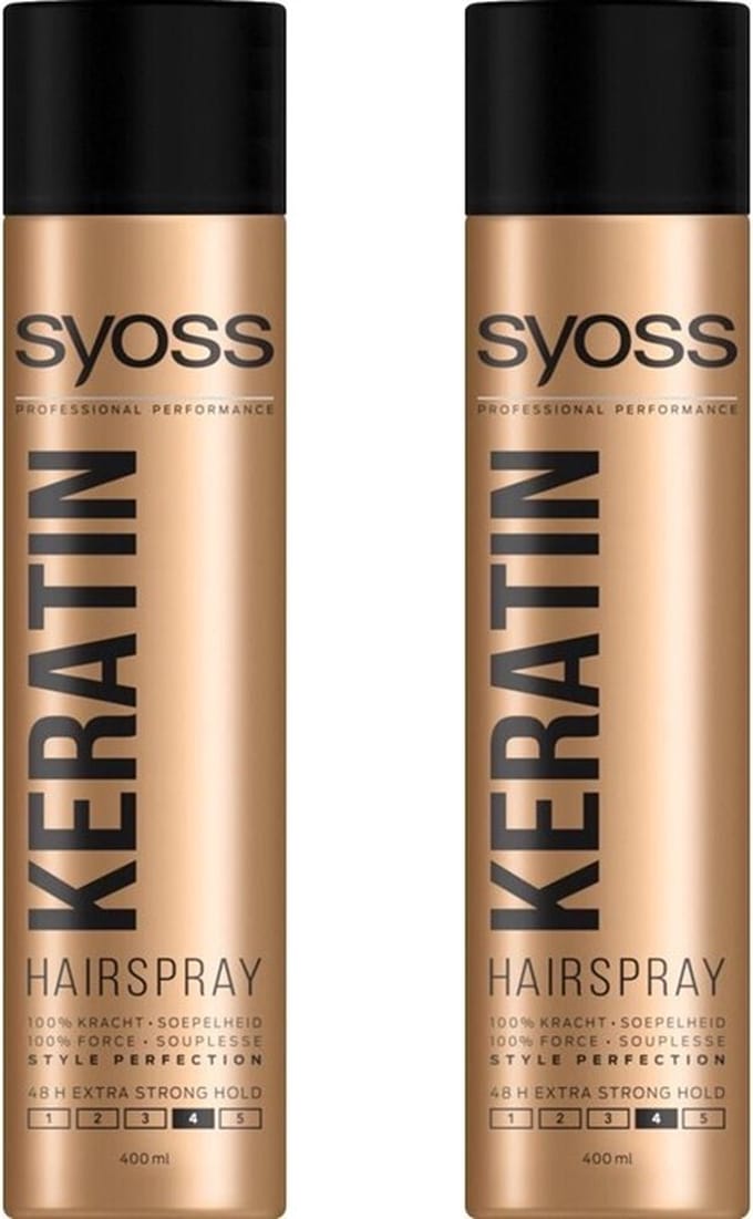 Syoss Haarlak Keratine - 2 x 400 ml