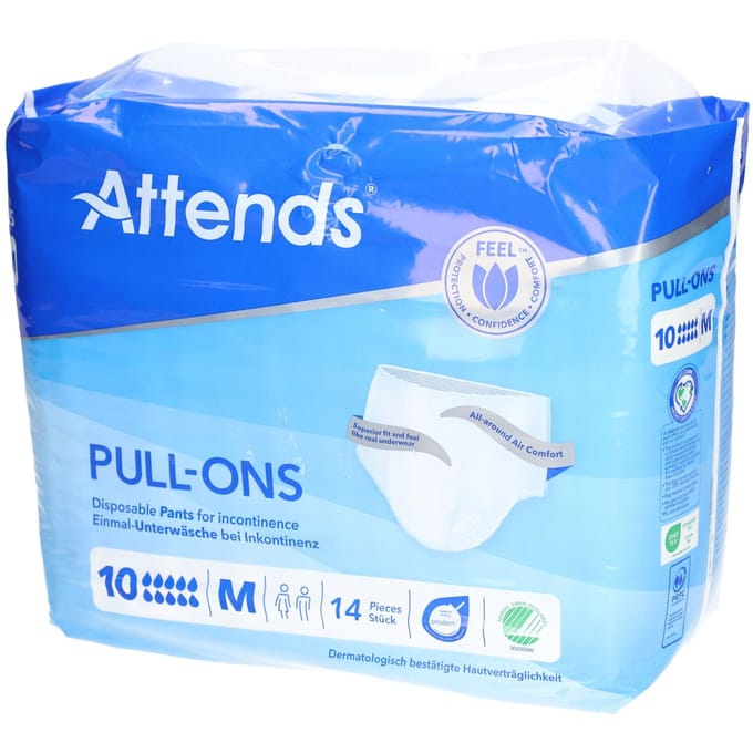Attends® Slip Pull-Ons 10 Medium 14 Incontinentieslip