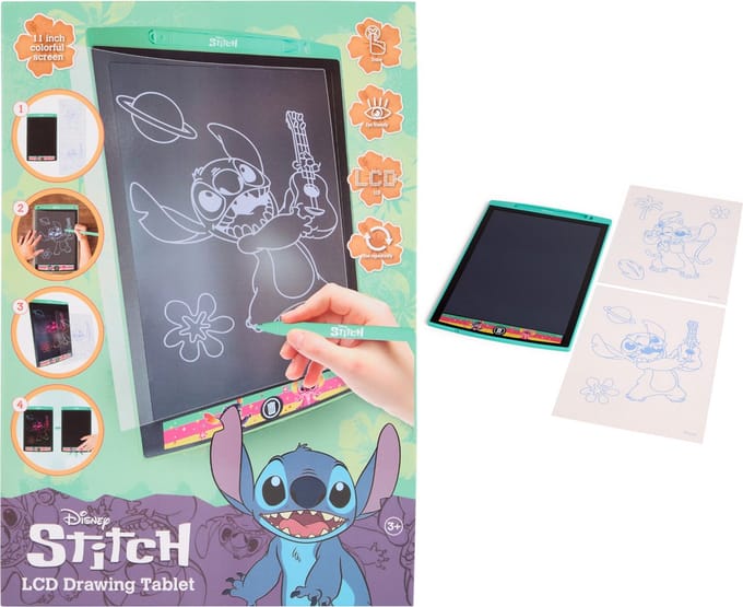 Disney Stitch - LCD Tekenbord 11 inch - Tekentablet Kinderen - Kindertablet